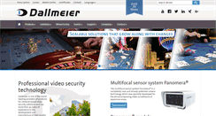 Desktop Screenshot of dallmeier.com